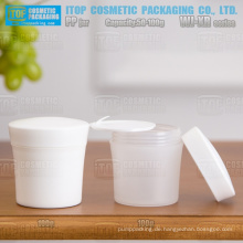 WJ-XR Serie Tasse Form 50g und 100g hervorragende Qualität Farbe anpassbare attraktive umweltfreundliche pp kosmetische Plastikglas
